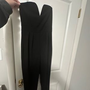 Women’s black jumpsuit